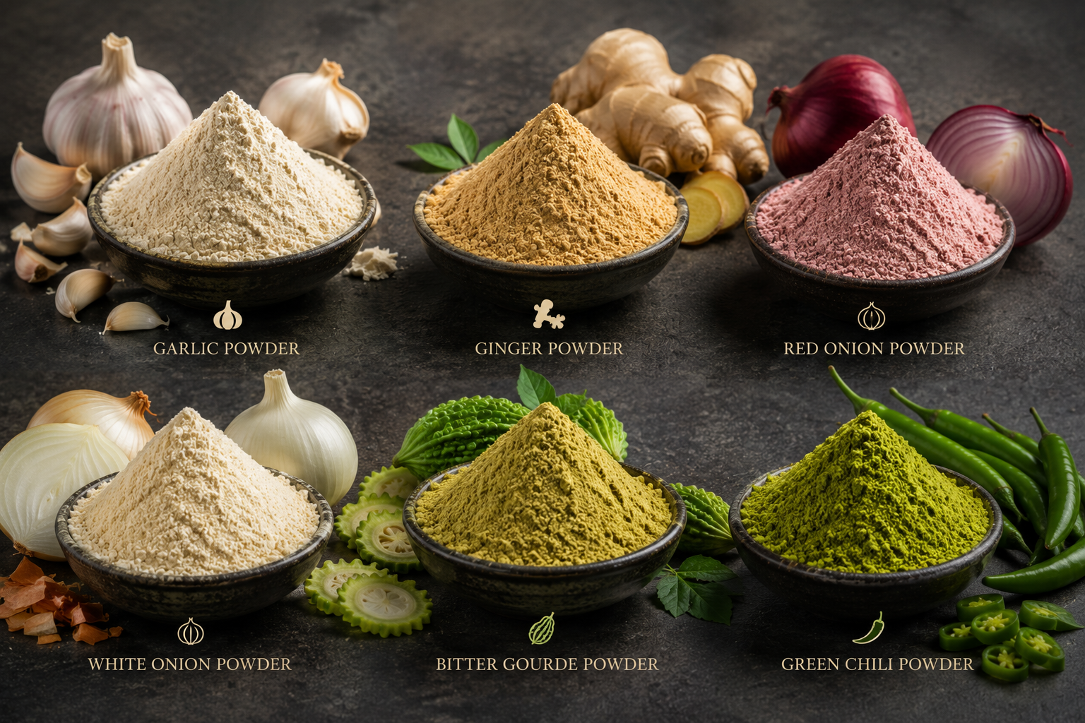 Dehydrated Powders